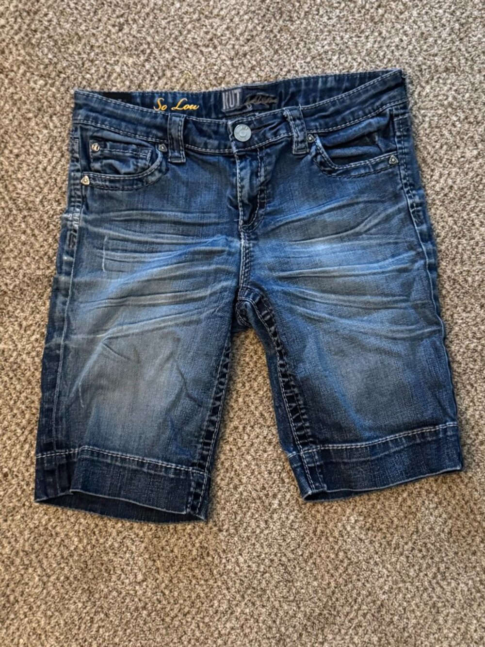 kut from the kloth so low bermuda size 8